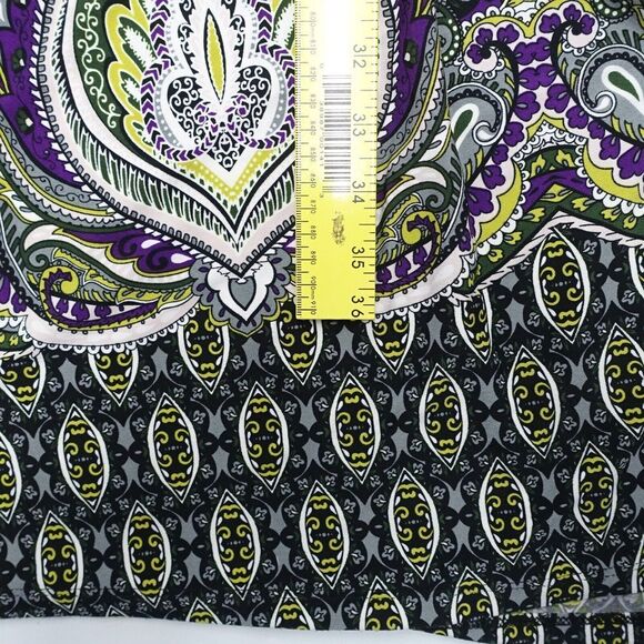 Cato Maxi Skirt Women's Small Multicolor Geometric Polyester Stretch Pull On - Picture 4 of 7